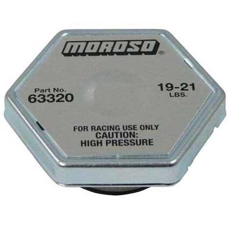 Moroso RADIATOR CAP, 20 LB. 63320